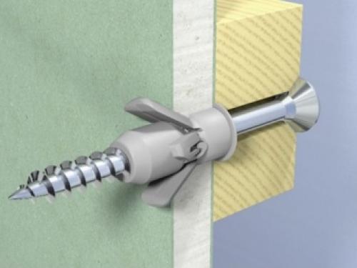 Дюбель для крепление подвесного потолка из гкл. Использование дюбель-гвоздя при монтаже профиля углового и других потолочных конструкций 12 Дюбель для крепление подвесного потолка из гкл. Использование дюбель-гвоздя при монтаже профиля углового и других потолочных конструкций 12