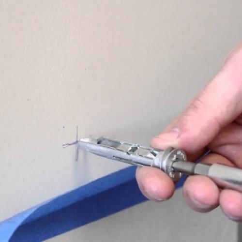 Дюбель для крепление подвесного потолка из гкл. Использование дюбель-гвоздя при монтаже профиля углового и других потолочных конструкций 14 Дюбель для крепление подвесного потолка из гкл. Использование дюбель-гвоздя при монтаже профиля углового и других потолочных конструкций 14