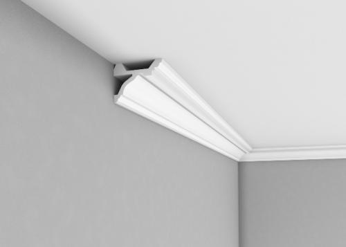 Какой потолочный плинтус лучше. Потолочный плинтус в интерьере 2022: ТОП-40 лучших идей дизайна с фото 08