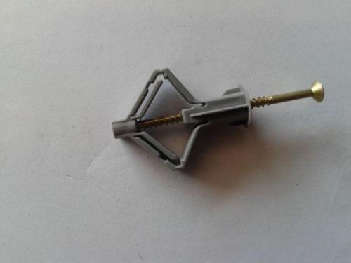 Виды дюбелей для гипсокартона. Дюбель для гипсокартона – основные разновидности и правила монтажа (100 фото)