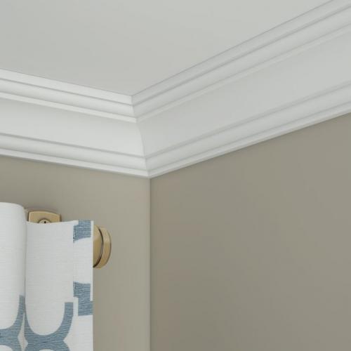 Потолочные плинтуса в интерьере спальни. Потолочный плинтус – советы по выбору материалов и инструкции по поклейке