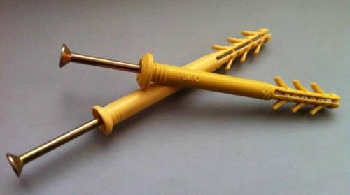 Крепление на дюбель гвоздь. Дюбель-гвоздь «быстрый монтаж»