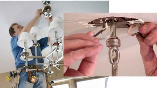 Как повесить люстру на натяжной потолок своими руками? 09 Как повесить люстру на натяжной потолок своими руками? 09