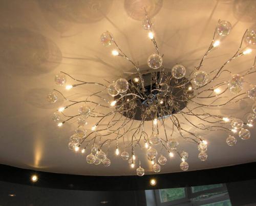 Как повесить люстру на натяжной потолок своими руками? 06 Как повесить люстру на натяжной потолок своими руками? 06