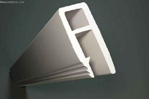 Комплектующие для монтажа натяжных потолков. Комплектующие для натяжного потолка