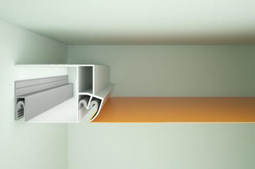 Гарпунная система натяжных потолков. Гарпун или штапик: какая система крепления под натяжные потолки самая лучшая