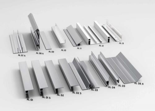 Монтаж алюминиевого профиля для натяжного потолка. Виды профиля