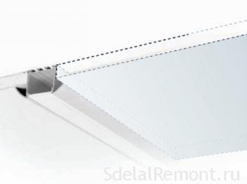 Скрытые световые линии. Установка парящей линии с применением профессионального оборудования